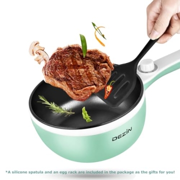 Dezin Portable Electric Hot Pot for Quick and Easy Meals