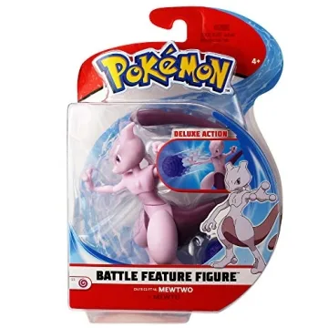 4.5" Mewtwo Battle Feature Figure - Fun for All Ages!