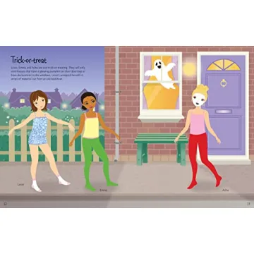 Creative Sticker Dolly Dressing Halloween Fun for Kids
