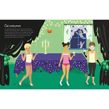 Creative Sticker Dolly Dressing Halloween Fun for Kids