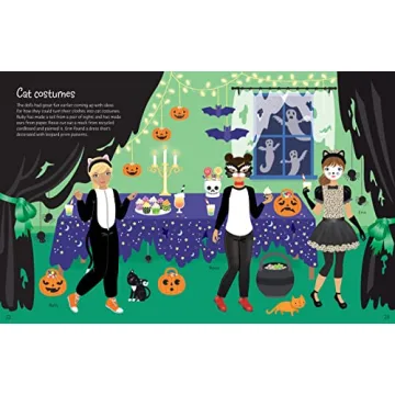 Creative Sticker Dolly Dressing Halloween Fun for Kids