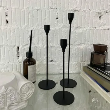 Stunning Denique Candle Holders Set of 3 for Elegant Decor