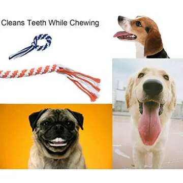 Durable ASOCEA Dog Rope Toys for Fun & Health