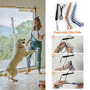 Durable ASOCEA Dog Rope Toys for Fun & Health