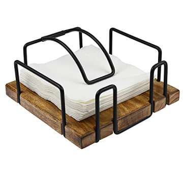 Stylish Tribello Farmhouse Napkin Holder for Your Table