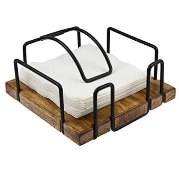 Stylish Tribello Farmhouse Napkin Holder for Your Table