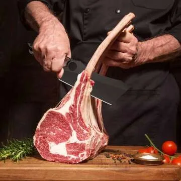 Dream Reach Meat Cleaver - 6.9" Forged Steel Knife