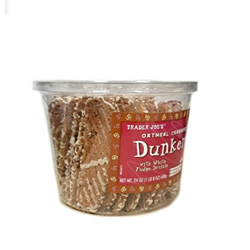 Trader Joe's Oatmeal Cranberry Dunkers with Fudge Drizzle