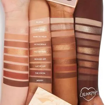 ColourPop Nude Mood Shadow Palette - Elevate Your Glam