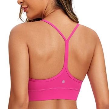 CRZ YOGA Womens Y-Back Sports Bra for Yoga and Gym