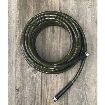 Water Right 500 Series Polyurethane Garden Hose, Drinking Water Safe, 50-Foot x 1/2-Inch, Olive