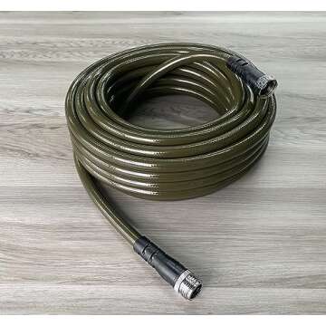 Water Right 500 Series Polyurethane Garden Hose, Drinking Water Safe, 50-Foot x 1/2-Inch, Olive