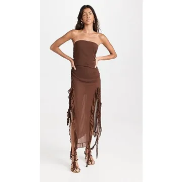 Lioness Women's Rendezvous Dress, Chocolate, Brown, S