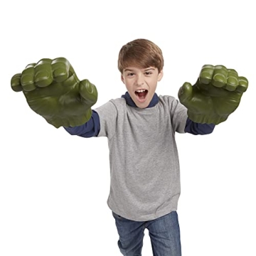 Marvel Avengers Hulk Gamma Grip Fists for Kids Roleplay