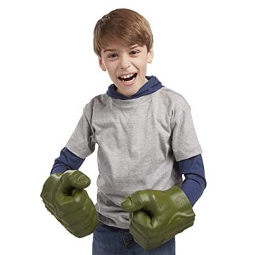 Marvel Avengers Hulk Gamma Grip Fists for Kids Roleplay