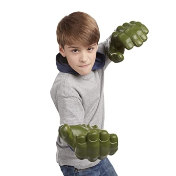 Marvel Avengers Hulk Gamma Grip Fists for Kids Roleplay