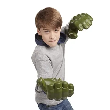 Marvel Avengers Hulk Gamma Grip Fists for Kids Roleplay