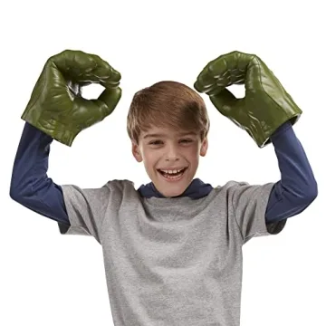 Marvel Avengers Hulk Gamma Grip Fists for Kids Roleplay