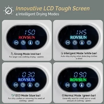 High End Portable Clothes Dryer - ROVSUN 1.5 cu.ft