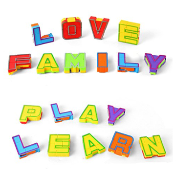 Mallya Alphabet Blocks - Educational ABC Learning Toy