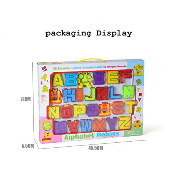 Mallya Alphabet Blocks - Educational ABC Learning Toy