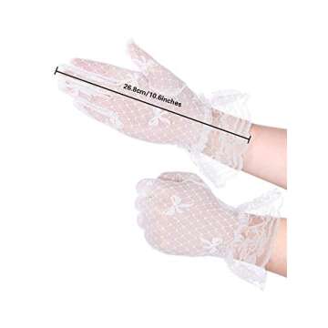 Elegant Lace Gloves for Brides and Summer Events