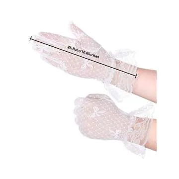 Elegant Lace Gloves for Brides and Summer Events
