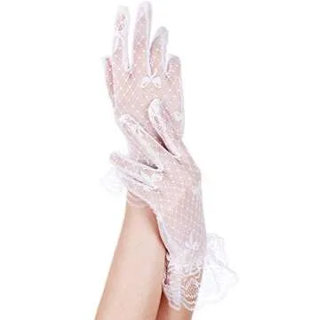 Elegant Lace Gloves for Brides and Summer Events