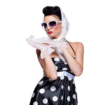 Elegant Lace Gloves for Brides and Summer Events