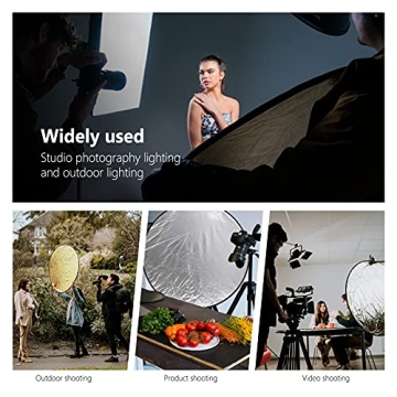NEEWER 43 Inch 5-in-1 Reflector Diffuser