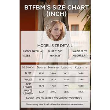 BTFBM Women's Two Piece Lounge Set Long Sleeve Bodycon Ribbed Knit Crop Top Loose Wide Leg Pant Casual Outfits Sweatsuit(Solid Khaki, Small)