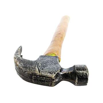 15" Realistic Foam Pu Claw Hammer Horror Movie Prop Weapons