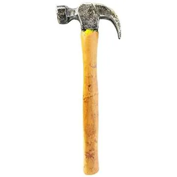 15" Realistic Foam Pu Claw Hammer Horror Movie Prop Weapons