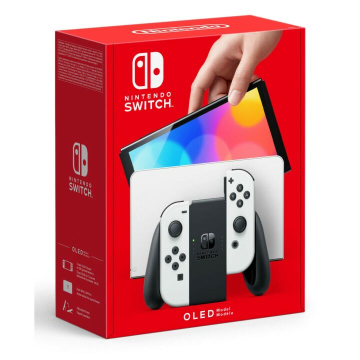 Nintendo Switch OLED Model with White Joy-Con
