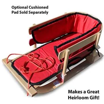 Flexible Flyer Baby Pull Sled for Safe Winter Fun