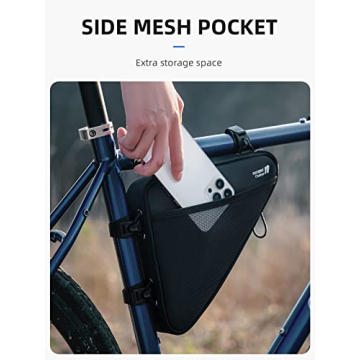 Rockbros Triangle Bike Bag for Cyclists and Adventurers