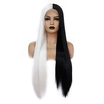 BTWTRY Synthetic Lace Front Wig for Women Cosplay Style