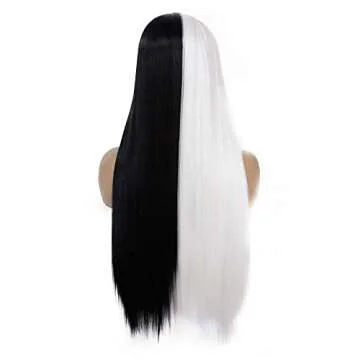 BTWTRY Synthetic Lace Front Wig for Women Cosplay Style