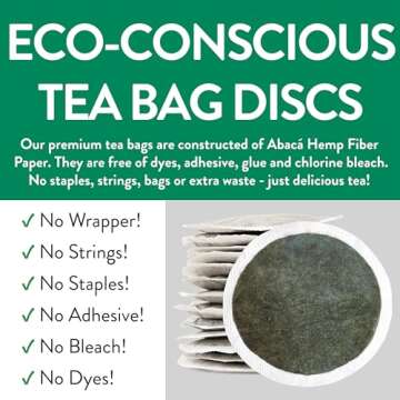 FGO Organic Tulsi Holy Basil Tea, 20 Count, Eco-Conscious Herbal Tea Bags, Resealable Bag, Caffeine Free, Packaging May Vary (Pack of 1)