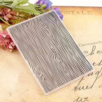 PUPUZAO Plastic Embossing Folder for Card Making and Scrapbooking