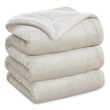 Bedsure Sherpa Fleece Blanket Queen Size - Ultimate Comfort for Cozy Nights