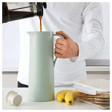 Ikea Behovd Vacuum Thermos Carafe - 34 oz Durable Design