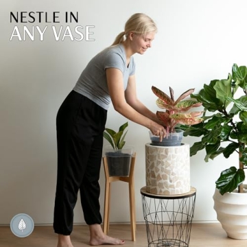 karenplantsplants™ 8" Clear Plastic Nursery Pot (Clear - 5 Pack)