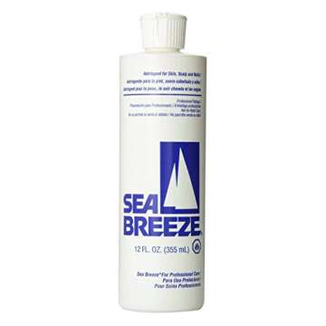Sea Breeze Astringent 12 Ounce Dual Pack for Skin & Scalp