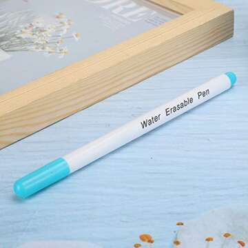 10pcs Water Erasable Fabric Marking Pens for Tailoring
