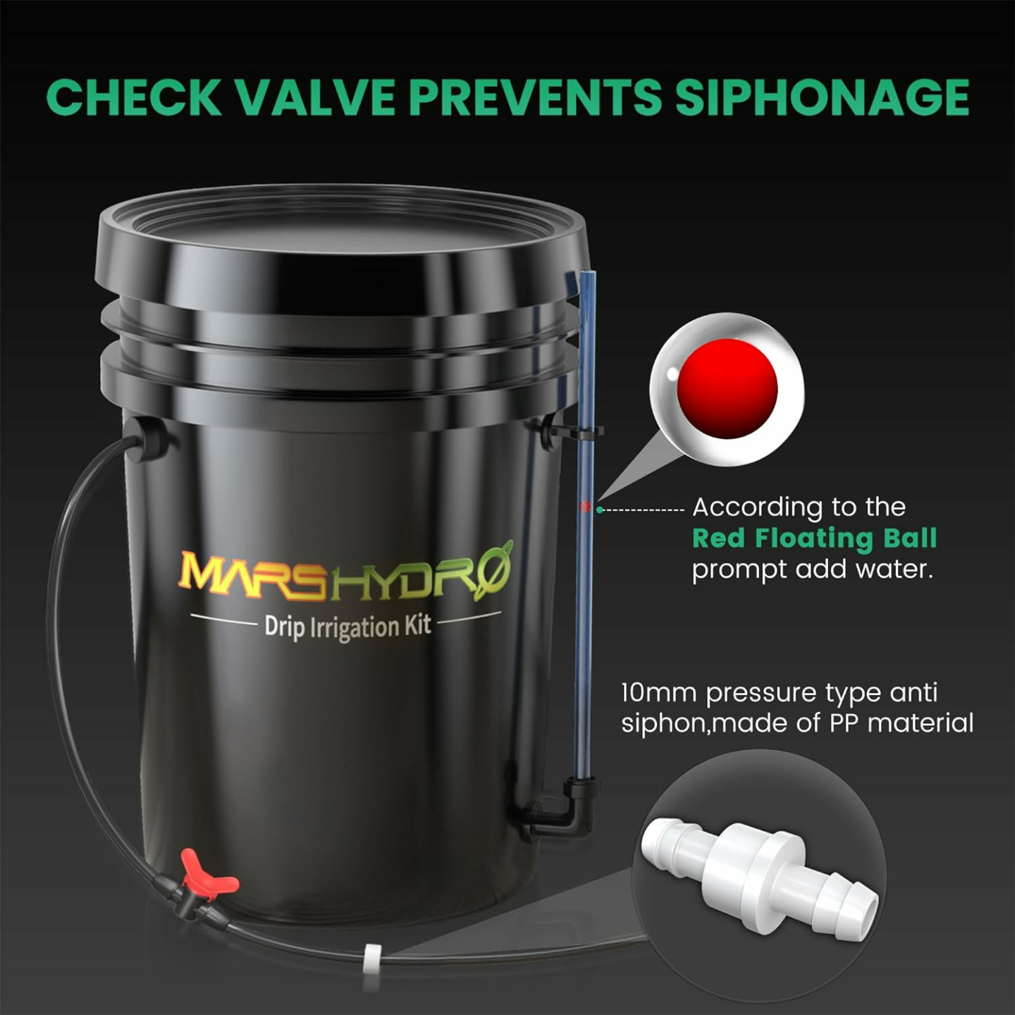 MARS HYDRO Auto Drip Irrigation Kits for Gardens