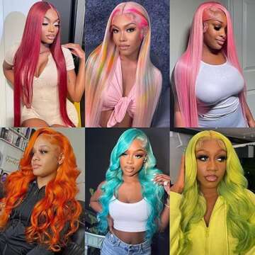 MYDIVA 613 Lace Front Wig Human Hair Straight 13x4 Blonde Lace Front Wigs Human Hair 180% Density 613 HD Lace Frontal Wig 20 inch Blonde Glueless Wigs Human Hair Pre Plucked