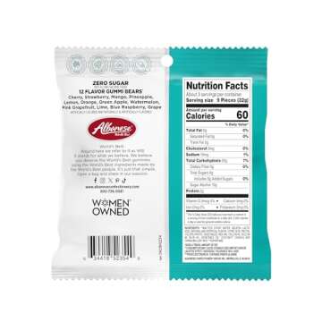 Albanese World's Best Zero Sugar, 12 Flavor Gummi Bears, Candy, 3.5 Ounce (Pack of 12), Individually...