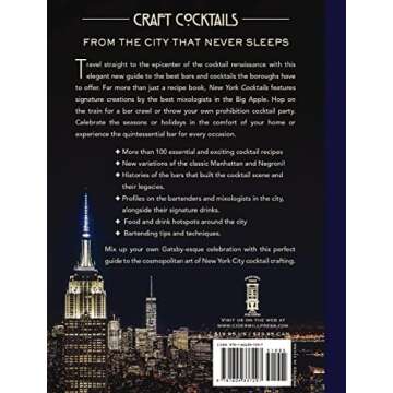 New York Cocktails: An Elegant Collection of over 100 Recipes Inspired by the Big Apple (Over 100 Cl...