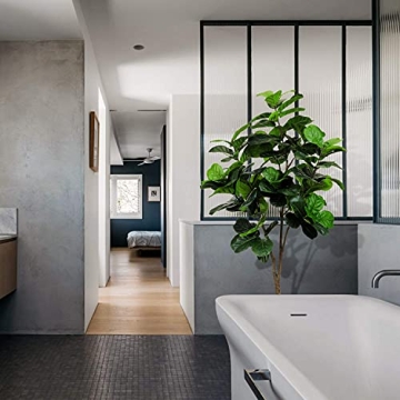 Realead 6ft Fiddle Leaf Fig Tree for Home Decor